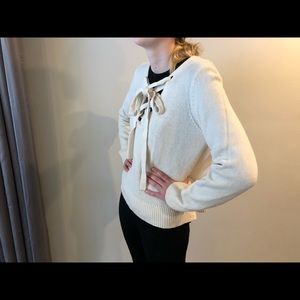 Cream Wool/Cashmere Sweater